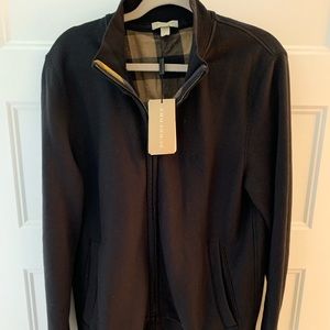 Burberry Zip Up Sweater